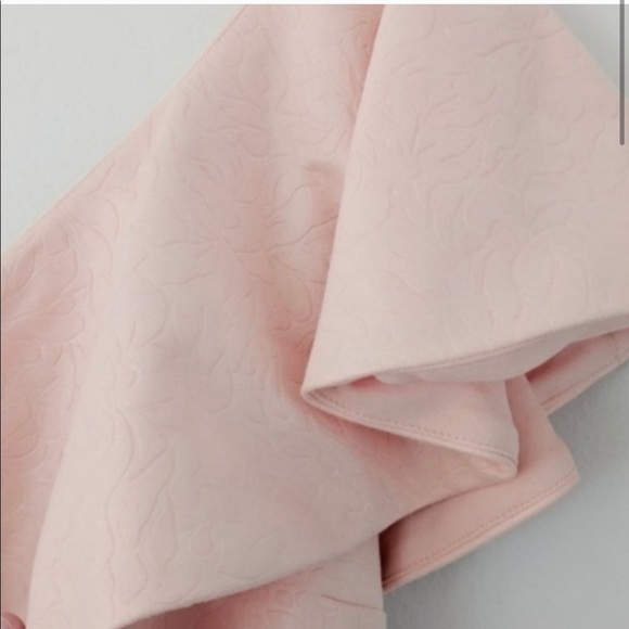 ASOS Pink Ruffle Bodycon Dress - Picture 4 of 5